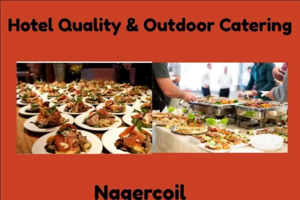 Image of: Hotel Quality & Outdoor Catering