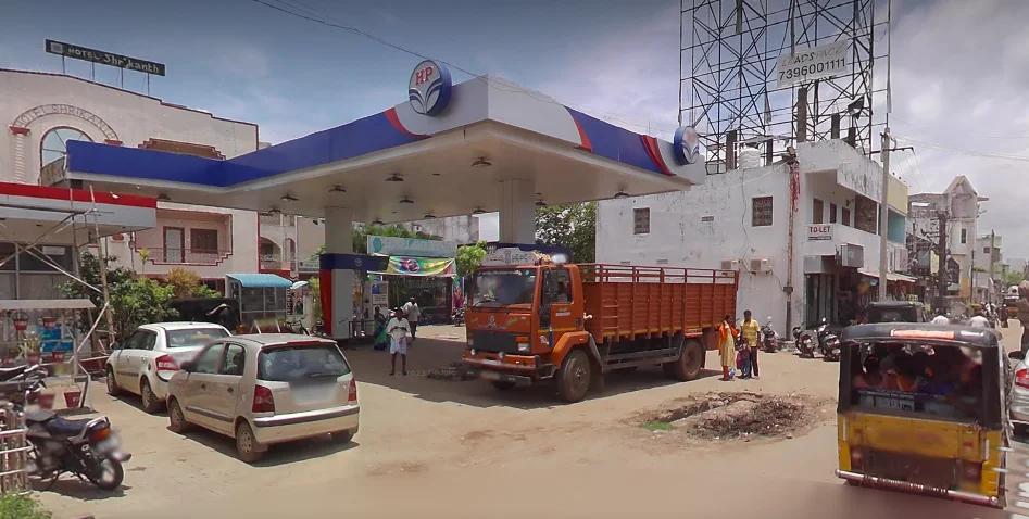 Image of: HP Petrol Pump Babu Filling Parvatipuram Services