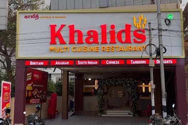 Image of: Khalids Briyani Nagercoil Multicuisine Restaurant