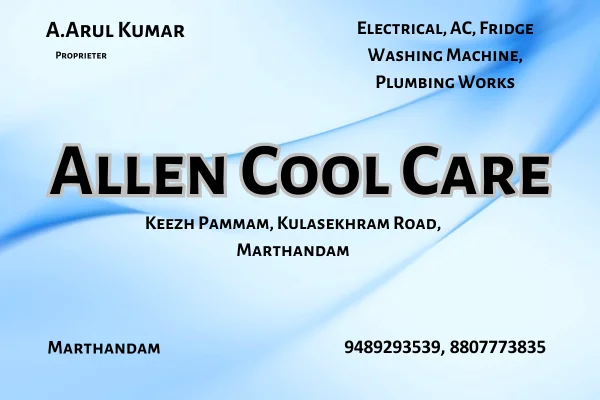 Image of: Allen Cool Care Services Marthandam