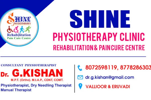 Image of: Shine Physiotherapy Clinic Pain Cure And Rehab Centre Valliyur