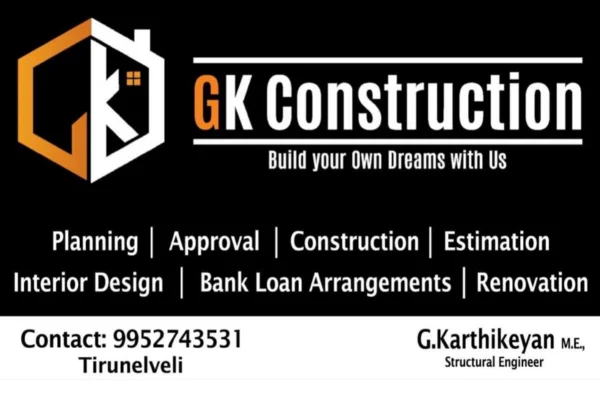 Image of: GK Construction Tirunelveli Pvt Ltd  Leading Builders And Contractors