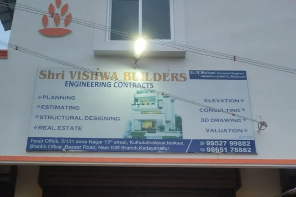 Image of: Sri Vishwa Builders Trusted Construction Services  Contractors