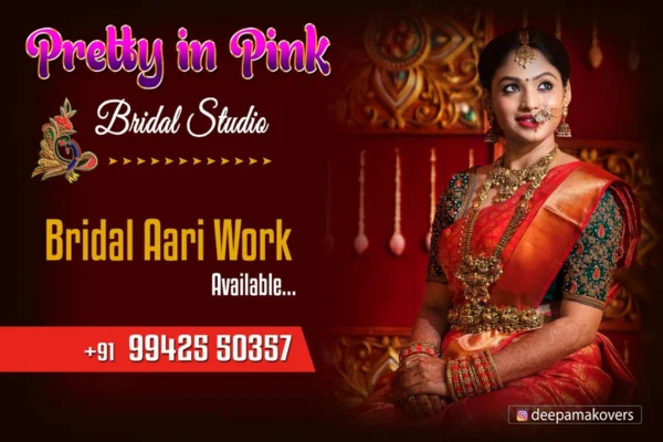 Image of: Pretty in Pink Beauty Parlour and Makeup Artist Tirunelveli
