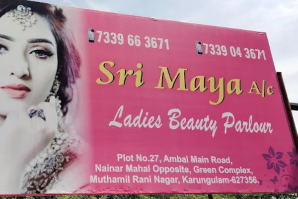 Image of: Sri Maya Ladies Beauty Parlour And Aari Work Institute Tirunelveli