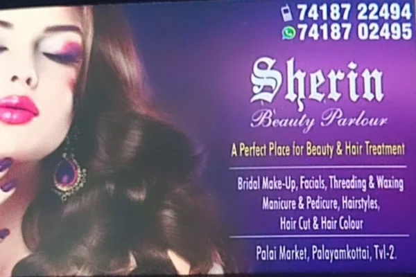 Image of: Sherin Beauty Parlour Expert Bridal Beauty Services
