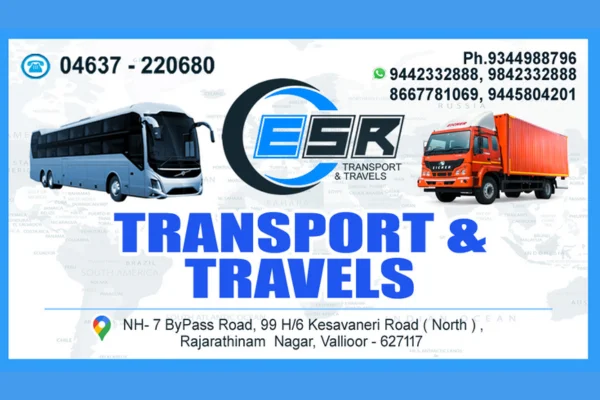 Image of: ESR Transport Reliable Logistics and Freight Services