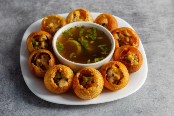 Image of: North Indian Pani Puri Best Street Food in Tirunelveli