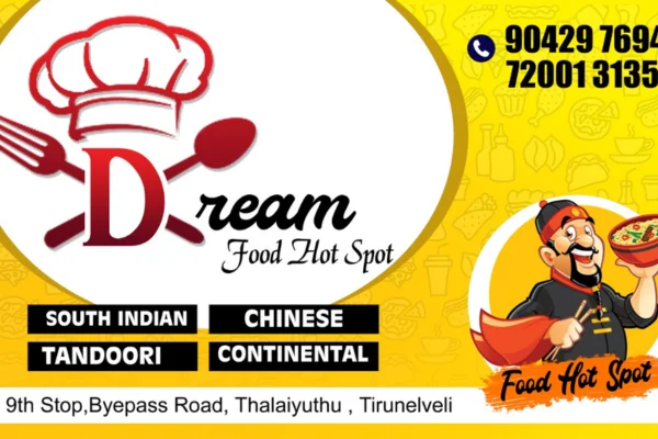 Image of: Dream Food Hot Spot Best Veg and Non Veg Restaurant for Tasty Meals