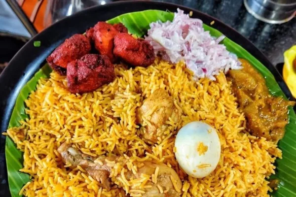 Image of: Karthik Hotel Best South Indian Food Biriyani Veg Non Veg Dishes