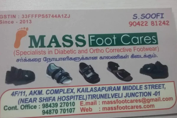 Image of: MASS Foot Cares Best Footwear Store in Tirunelveli