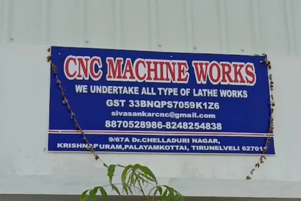 Image of: CNC Machine Works Machine Shop in Krishnapuram