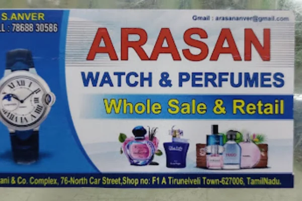 Image of: Arasan Watch And Perfumes Tirunelveli Watch Store