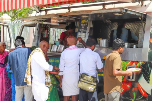 Image of: Manorama Food Truck Pure Veg South Indian Tirunelveli