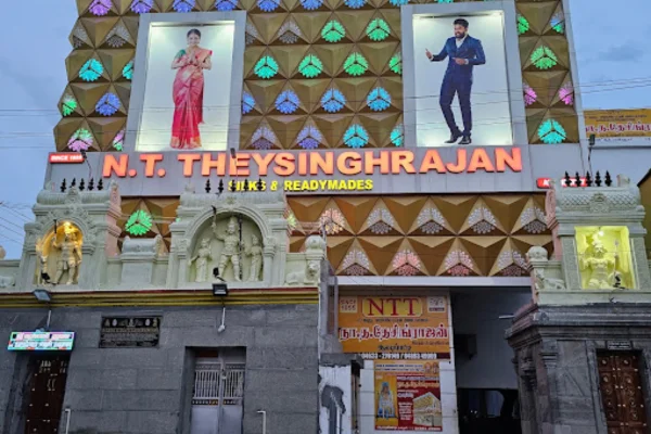 Image of: N. T. Theysinghrajan Textile - Silks and Readymades in Nallur