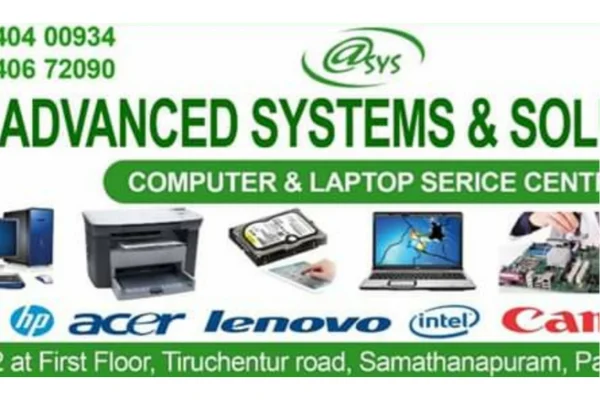 Image of: Advanced Systems and Solutions Computer Service in Tirunelveli