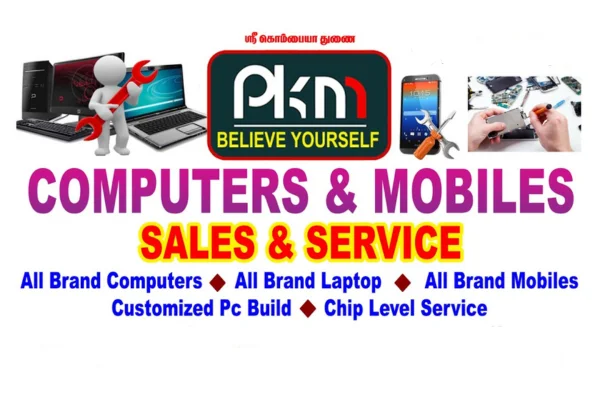 Image of: PKM Tech Computers and Mobiles Sales and Service in Tirunelveli