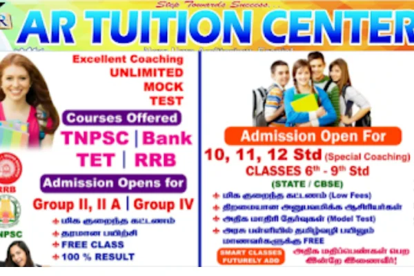 Image of: AR Tuition and Project Centre in Eraniel