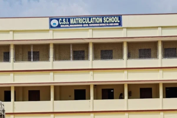 Image of: CSI Matriculation School Quality Education for Success