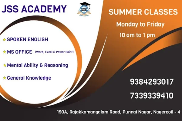 Image of: JSS Academy Coaching Centre in Nagercoil