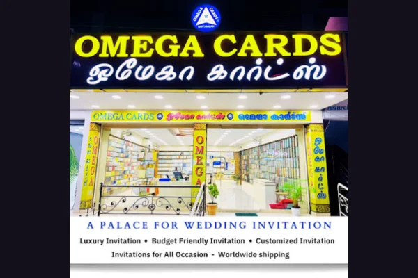 Image of: Omega Cards in Marthandam Wedding Cards and Printing