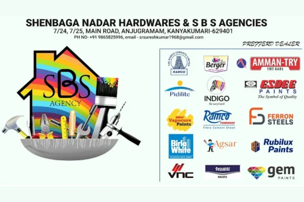 Image of: Shenbaga Nadar Hardwares Paint in Anjugramam Best Store
