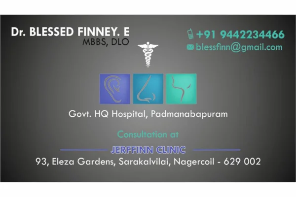 Image of: Finney ENT Clinic in Nagercoil