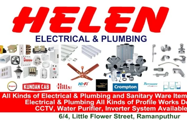 Image of: Helen Electrical and Plumbing Supply Store Nagercoil