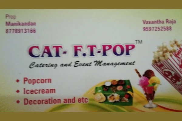 Image of: CAT FT POP Catering Services | Event Management Eathamozhi