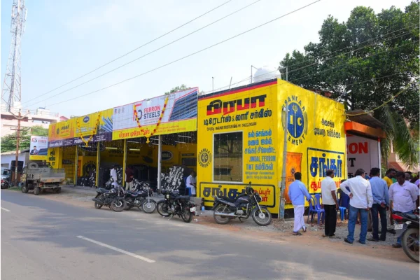 Image of: Prabha Traders Nagercoil Steels Bricks Cement Sand Supplier