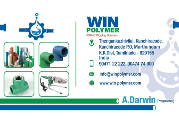 Image of: WIN POLYMER in Marthandam