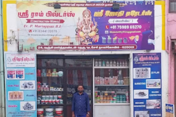 Image of: Shreejyothy Traders Paint Shop Nagercoil