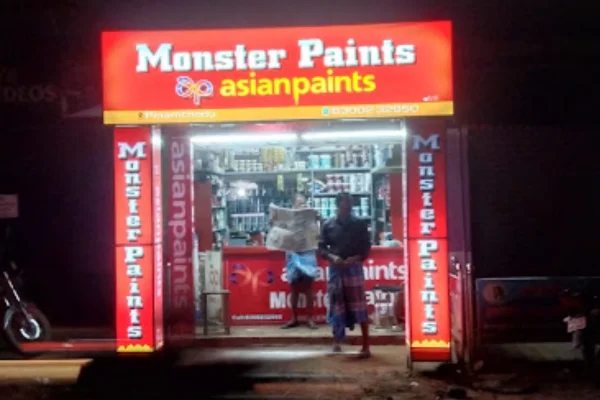 Image of: Monster Paints Paint Store in Kulasekaram Kanyakumari