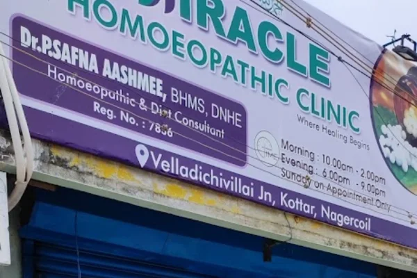 Image of: Miracle Homoeopathic Clinic Nagercoil Holistic Health Care