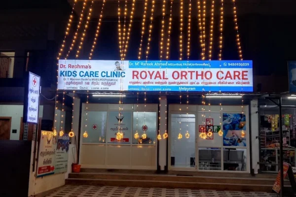 Image of: Royal Ortho Care Orthopedic Clinic Pacode Tamil Nadu