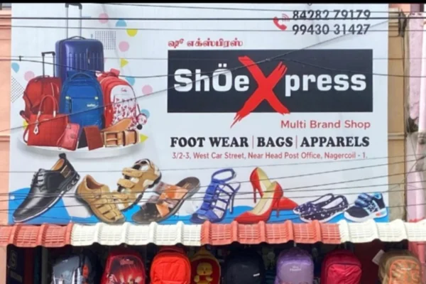 Image of: ShoeXpress Nagercoil Trendy and Comfortable Footwear Collection