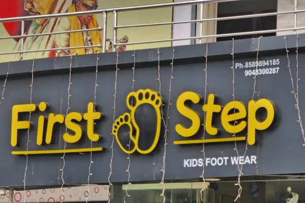 Image of: First Step Kids Footwear Panachamoodu Stylish Shoes for Children
