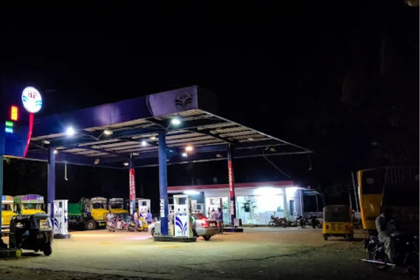 Image of: HP Petrol Pump Kalluppalam Andrews Colony Tamil Nadu
