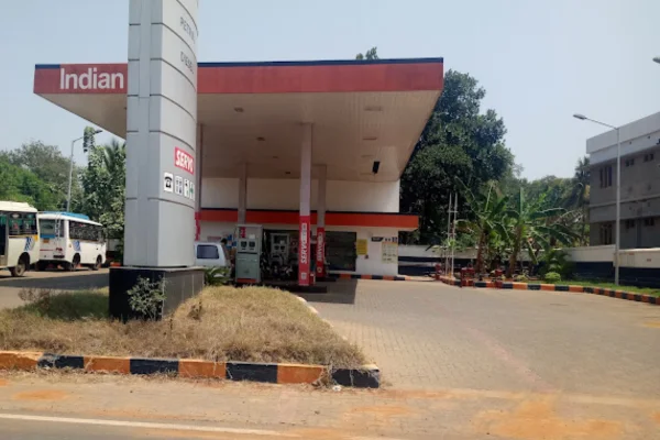 Image of: KV Dev Indian Oil Petrol Pump Kurumpanai Tamil Nadu Fuel Station