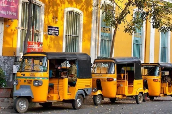 Image of: Auto Rickshaw Rental Service in Nagercoil
