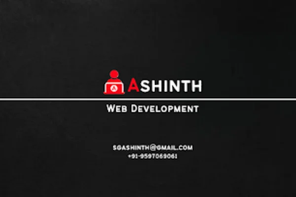 Image of: Ashinth Freelancer in Nagercoil Web Design SEO Services