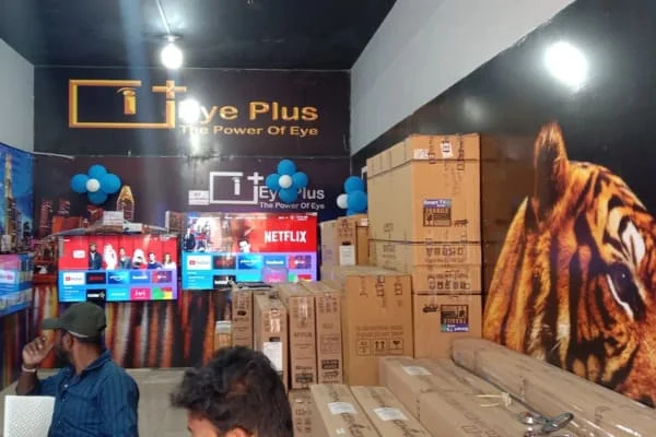 Image of: ASS Enterprises Smart TV Showroom Colachel Eye Plus TVs