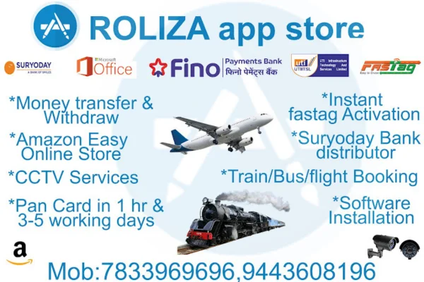 Image of: Roliza App Store in Villukuri Tamil Nadu