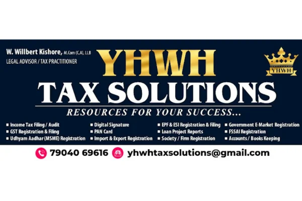 Image of: YHWH Tax Solutions in Nagercoil Tamil Nadu