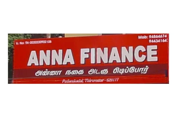 Image of: ANNA FINANCE Bank in Thiruvattaru, Tamil Nadu