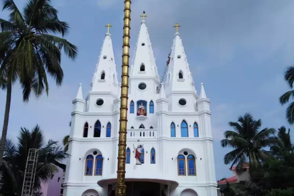Image of: Church Flag Pole in Thuckalay