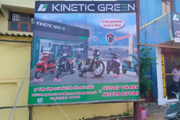 Image of: Kinetic Green Car and Bike Services in Pavoorchatram Tenkasi