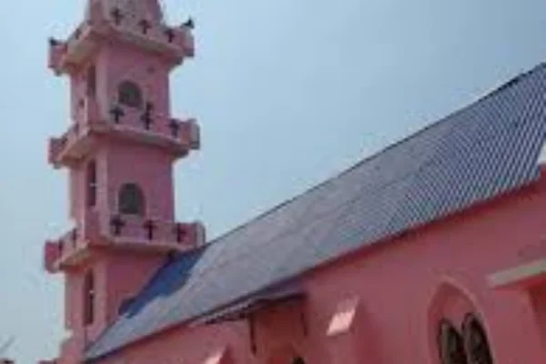 Image of: St George RC Church in Panakudi Tirunelveli