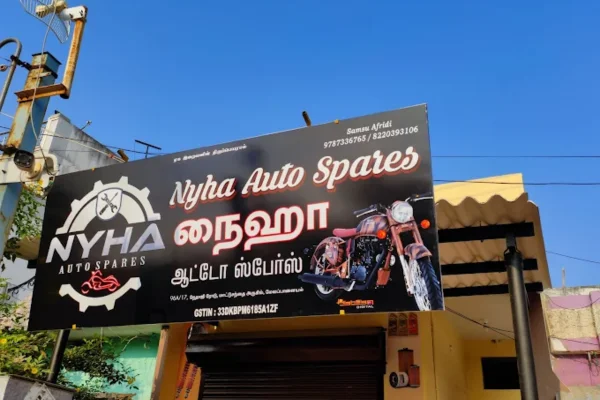 Image of: NYHA Auto Spares Car and Bike Services in Melapalayam
