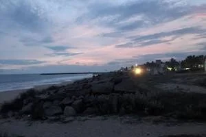 Image of: Kovilvilai Beach Tourist Spot in Keezha Manakudy